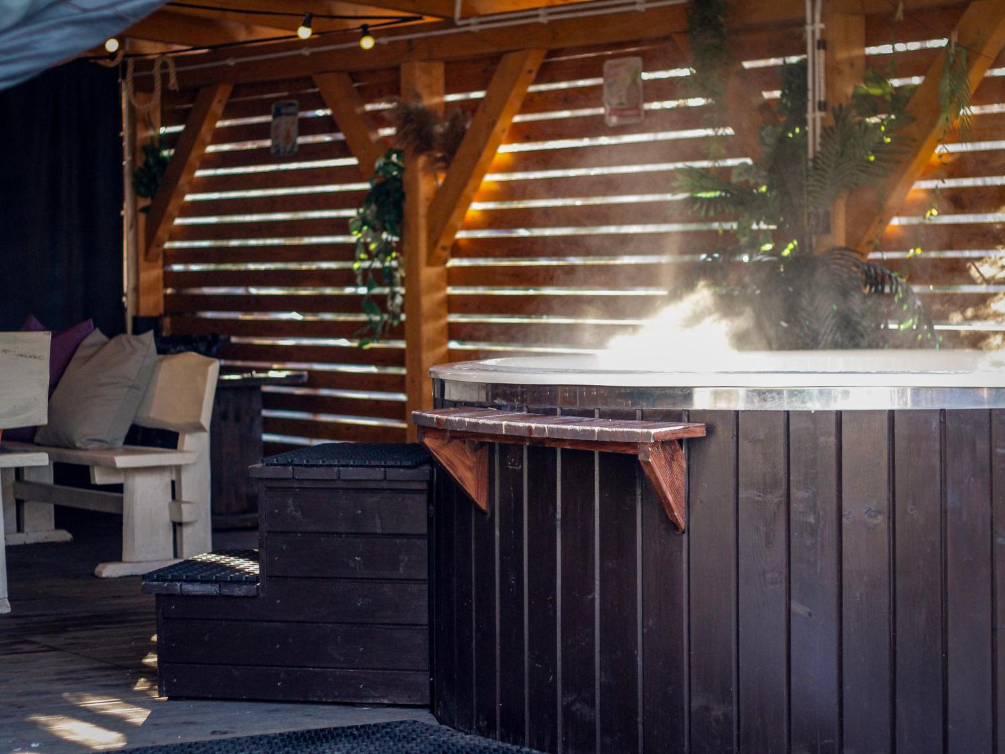 Aloha Glamp - Okragle Domki Przy Rzece - Balia I Sauna - Energylandia Zagornik Cameră foto