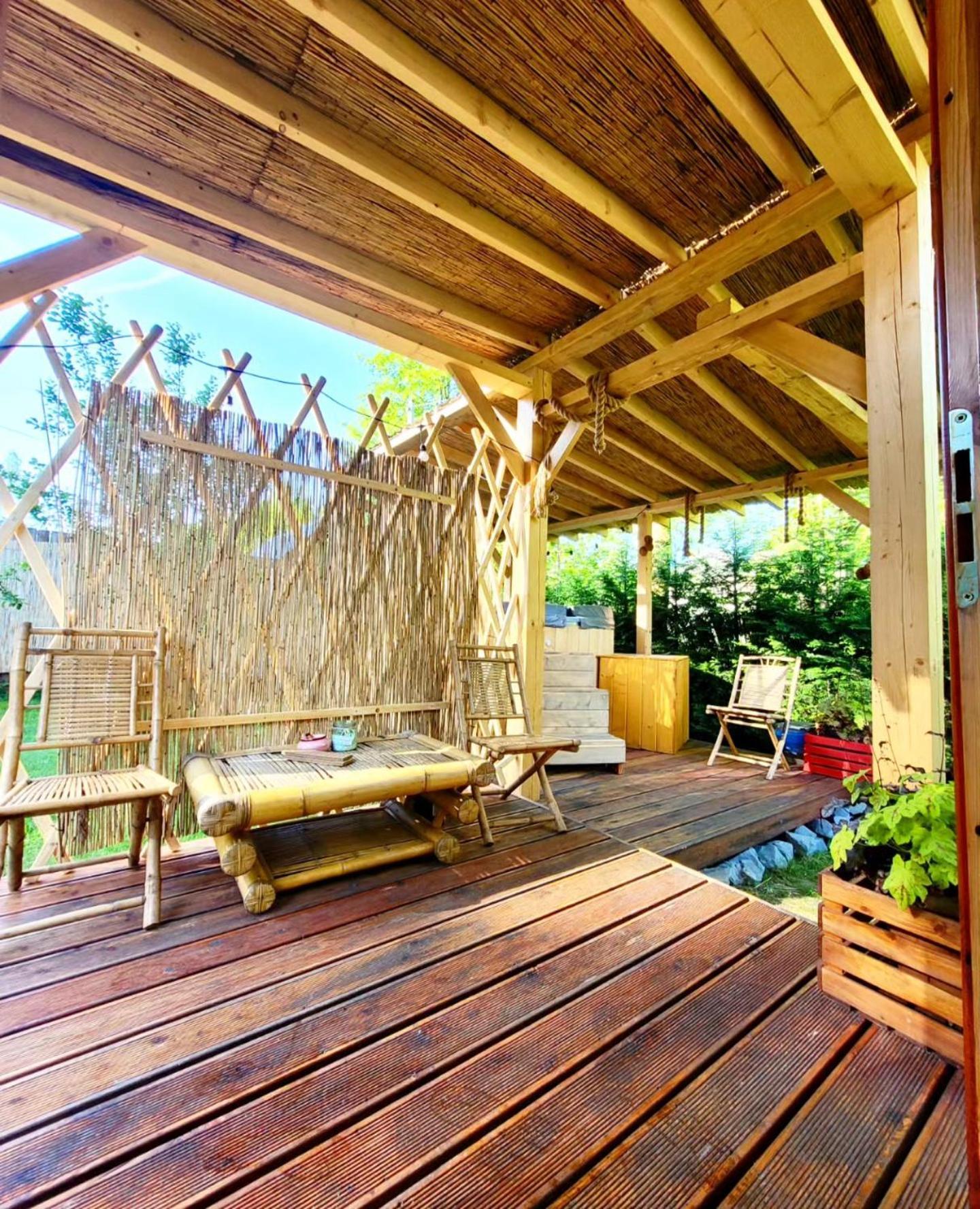 Aloha Glamp - Okragle Domki Przy Rzece - Balia I Sauna - Energylandia Zagornik Cameră foto